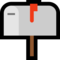 Closed Mailbox With Raised Flag emoji on Microsoft